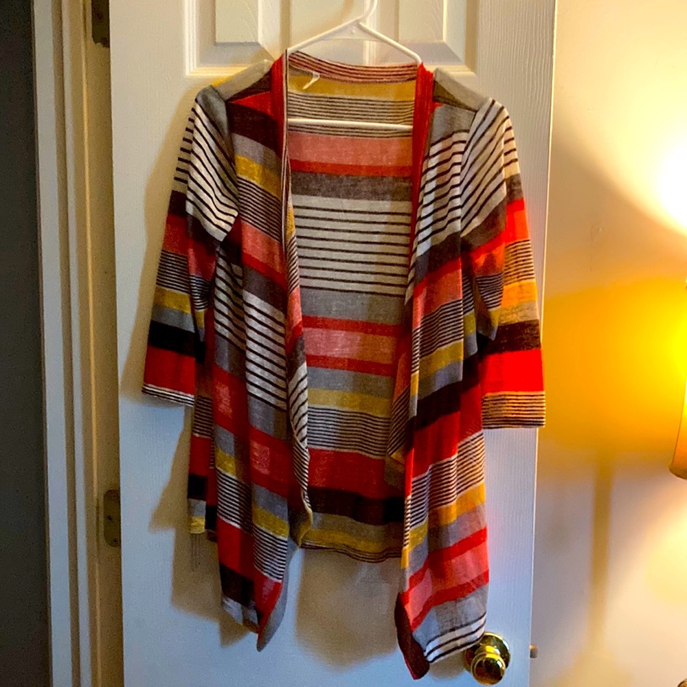 Lightweight striped sweater